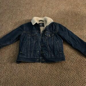 Kids Gap Sherpa Jean Jacket